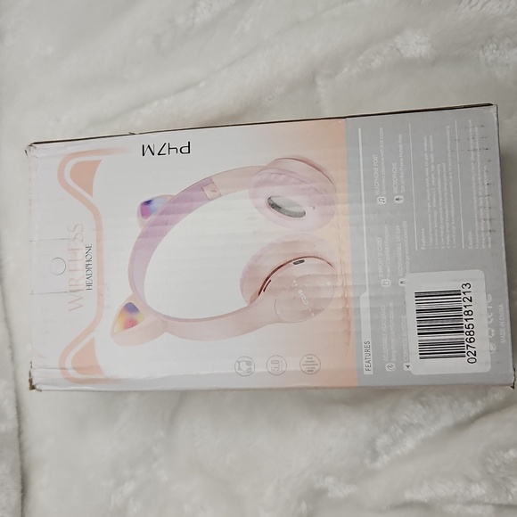 Wireless Bluetooth Cute Cat Ear Headphones - Picture 6 of 6